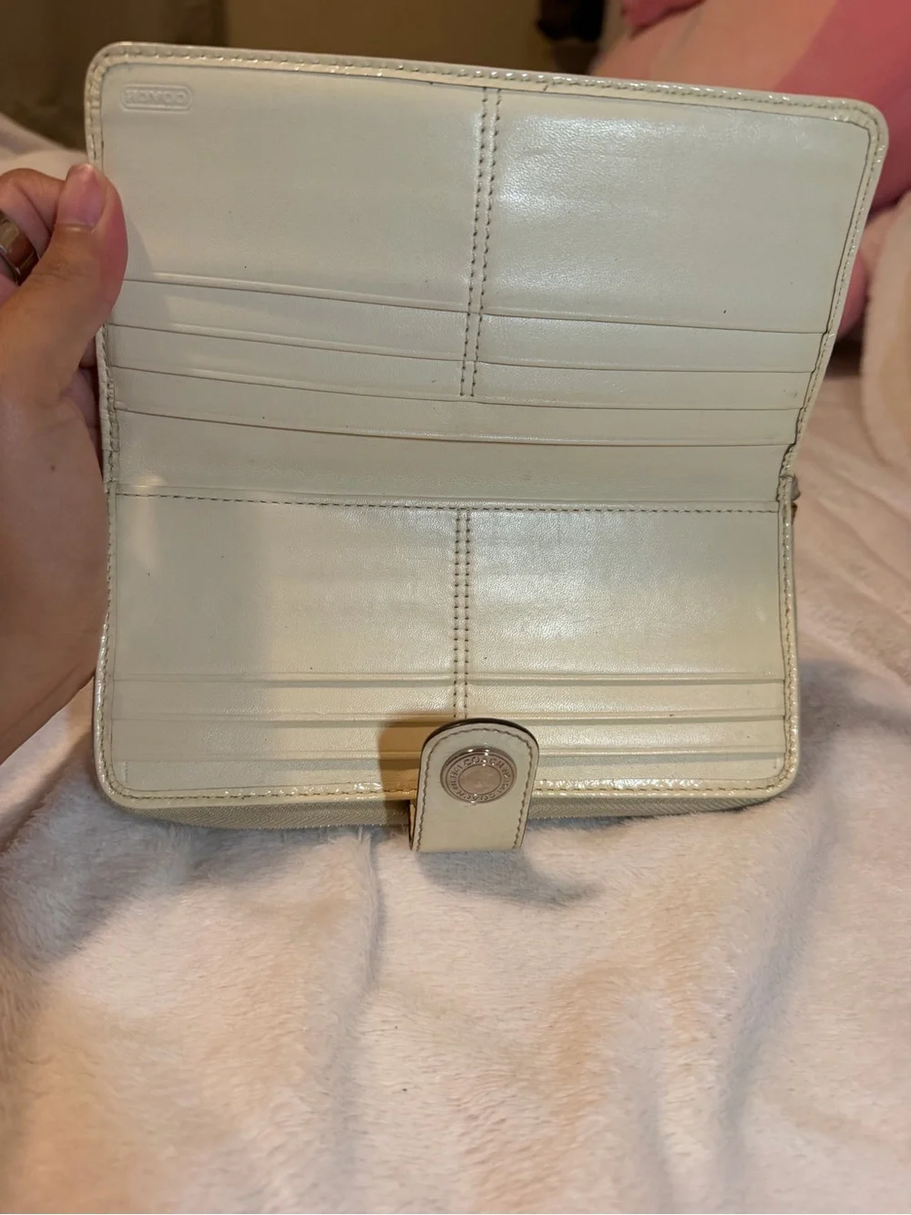 Coach Signature Canvas Wallet